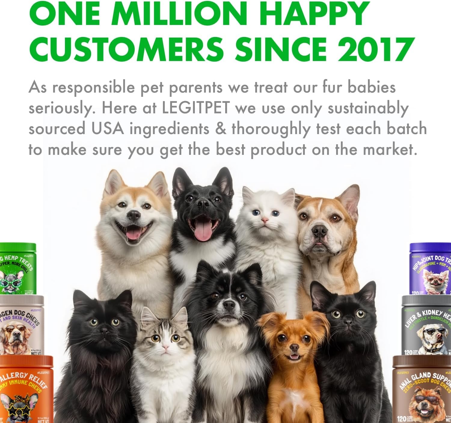 Calming Hemp Treats for Dogs Made in USA Organic Hemp Natural Separation Aid Helps Barking, Chewing, Thunder, Fireworks, Aggressive Behavior Soothing Stress Relief Natural Relaxation 120 Chews